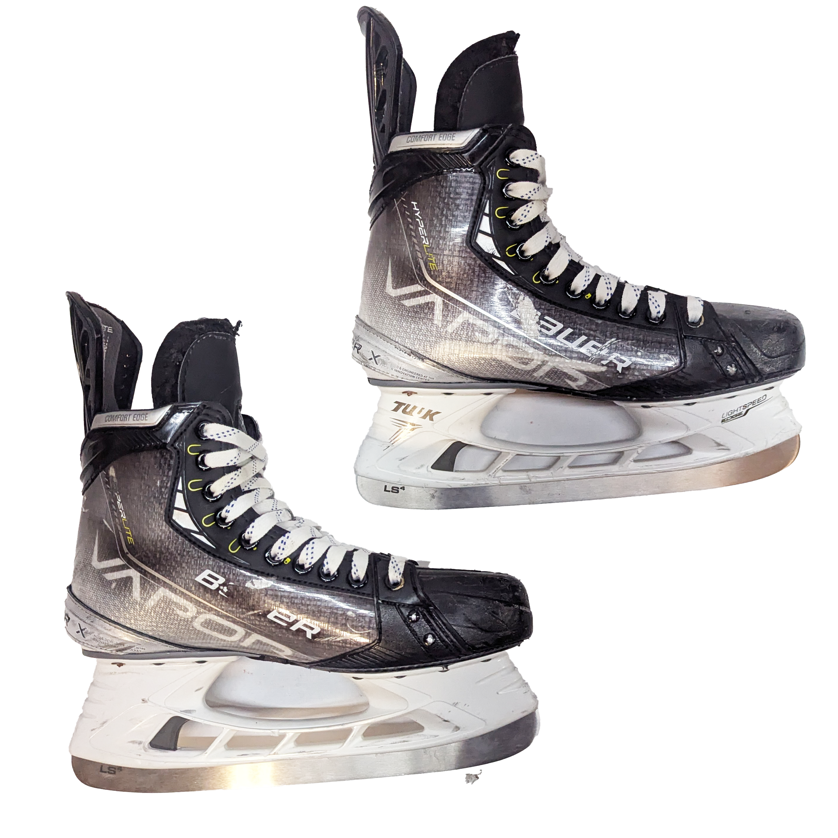 Bauer Vapor Hyperlite - Patins de hockey Pro Stock d'occasion - Taille 8,5